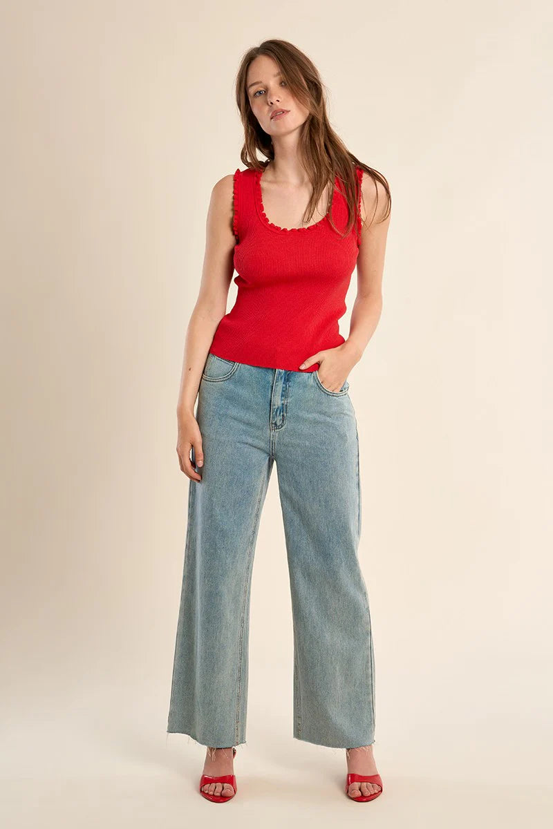 Molly Bracken Ribbed Tank Top
