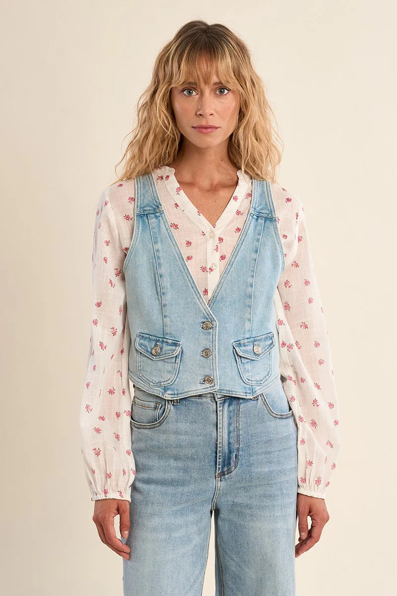 Molly Bracken Denim Vest