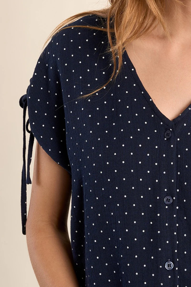 Molly Bracken Polka Dot Blouse
