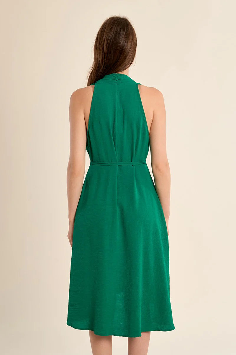 Molly Bracken Short Sleeveless Asymmetrical Dress
