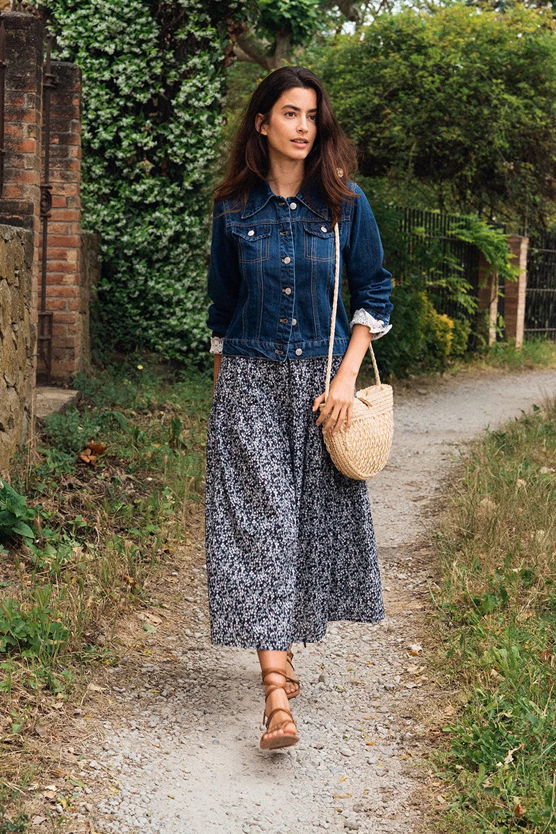Molly Bracken Floral Midi Dress