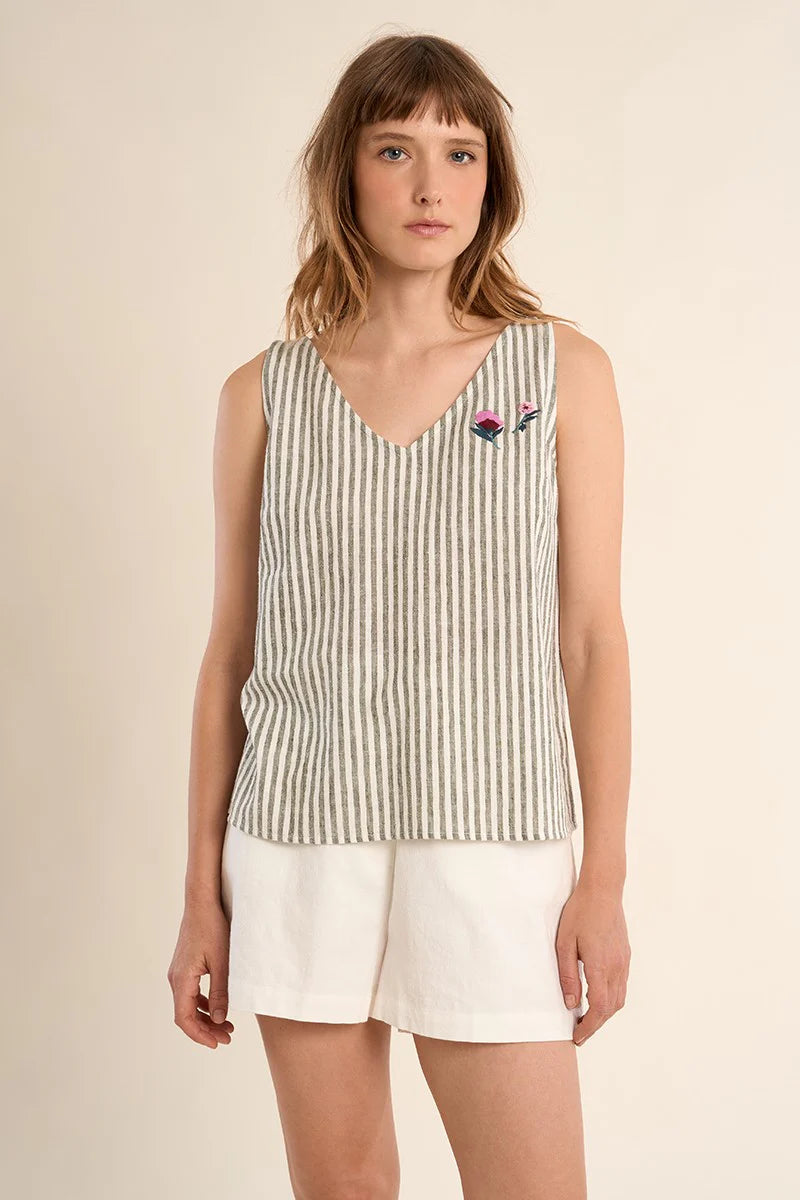 Molly Bracken Woven Top