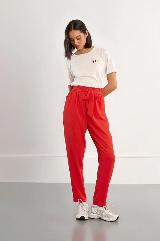 Lili Sidonio Paperbag Waist Trousers