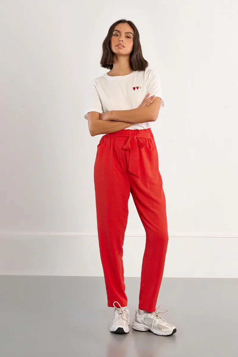 Lili Sidonio Paperbag Waist Trousers