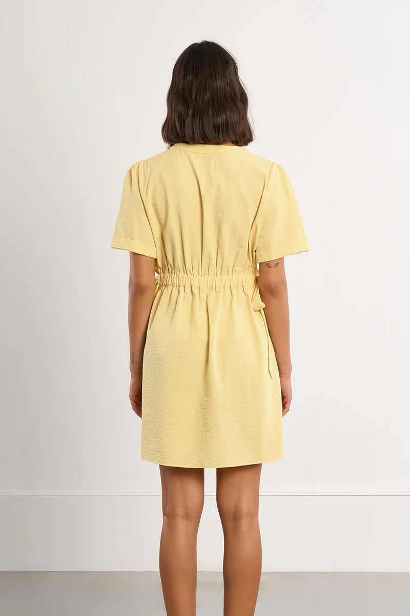 Lili Sidonio Mini Dress With Drawstrings