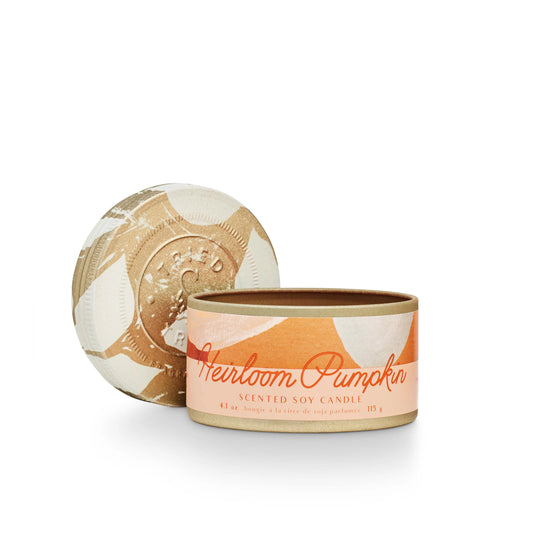 Tried & True Heirloom Pumpkin Small Tin Candle