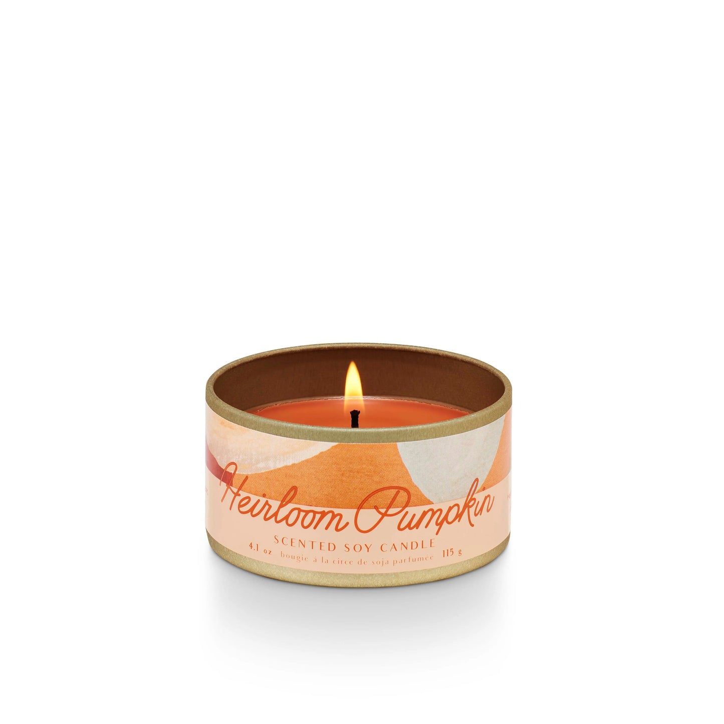 Tried & True Heirloom Pumpkin Small Tin Candle