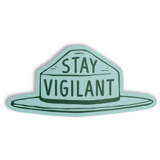 Smokey Stay Vigilant Sticker