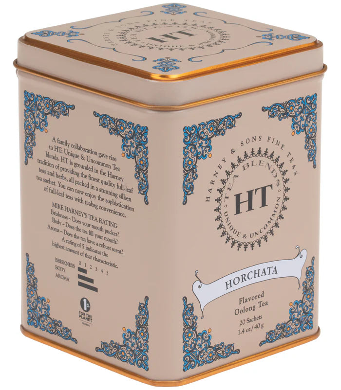 Horchata, Oolong Tea Tin of 20 Sachets