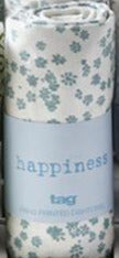 Oasis Sentiment Hand Printed Dishtowel Happiness
