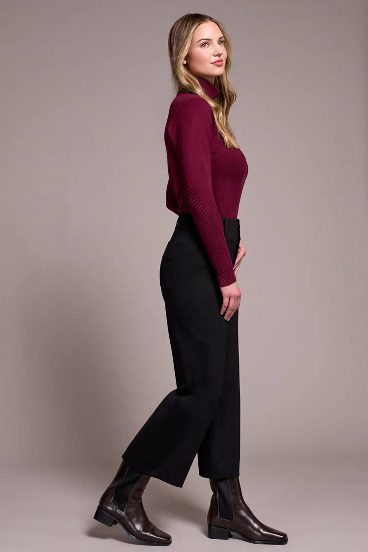 Tribal Signature Every Body Ponte High Rise Capri Pants