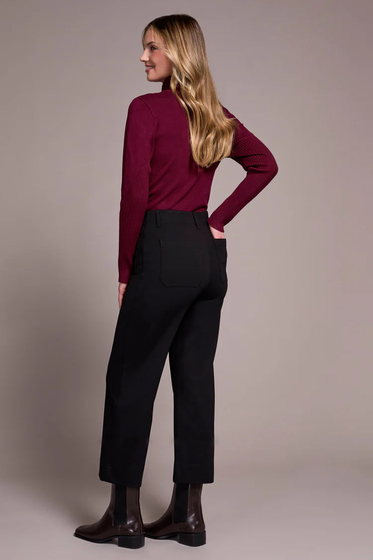 Tribal Signature Every Body Ponte High Rise Capri Pants