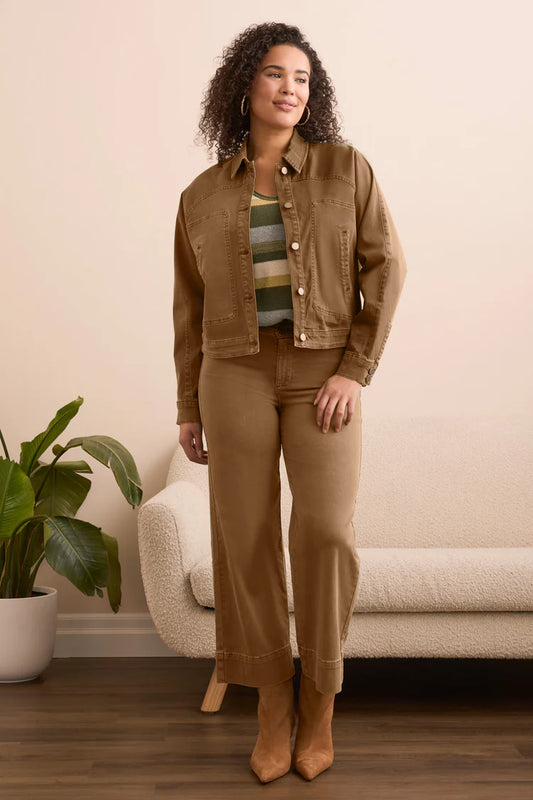 Tribal Comfort Stretch Raglan Sleeve Jacket