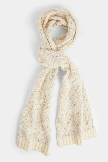 Confetti Scarf Winter White