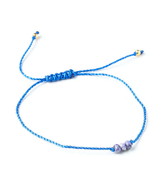 Indali Sodalite Crystal Thread Bracelet