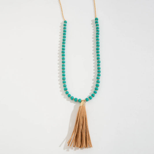 Charli Tassel Pendant Necklace