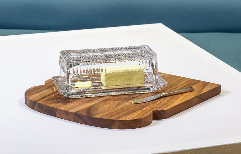 Quarter Pound Butter Dish with Cover
