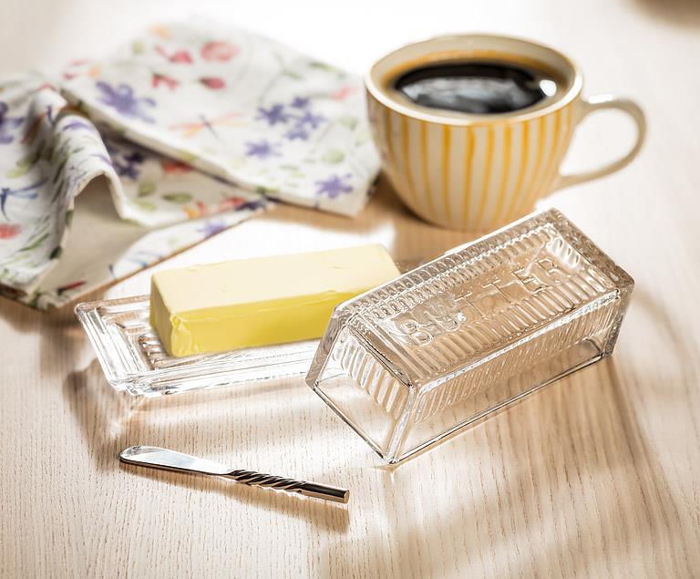Quarter Pound Butter Dish with Cover