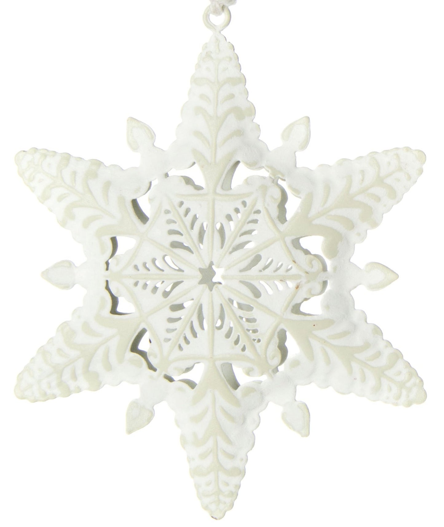 Filligree Metal Snowflake Ornaments