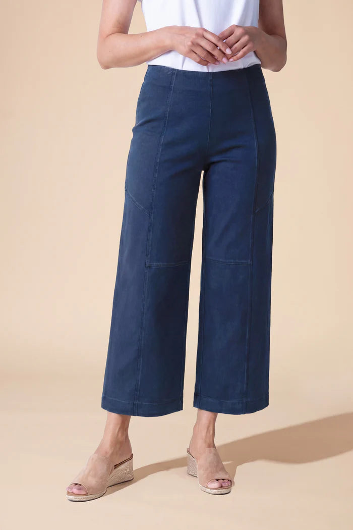 Habitat Stonewash Cotton Knit Flood Pant