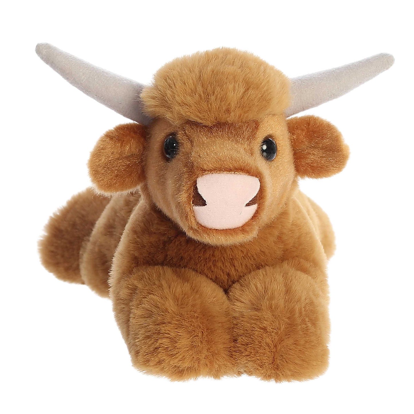 Mini Flopsie - 8" Highland Cow