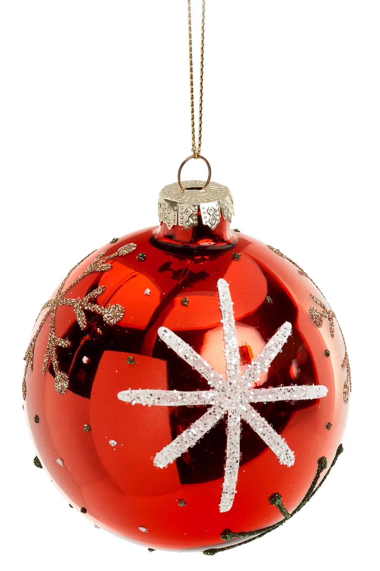 Red Glass Ornament