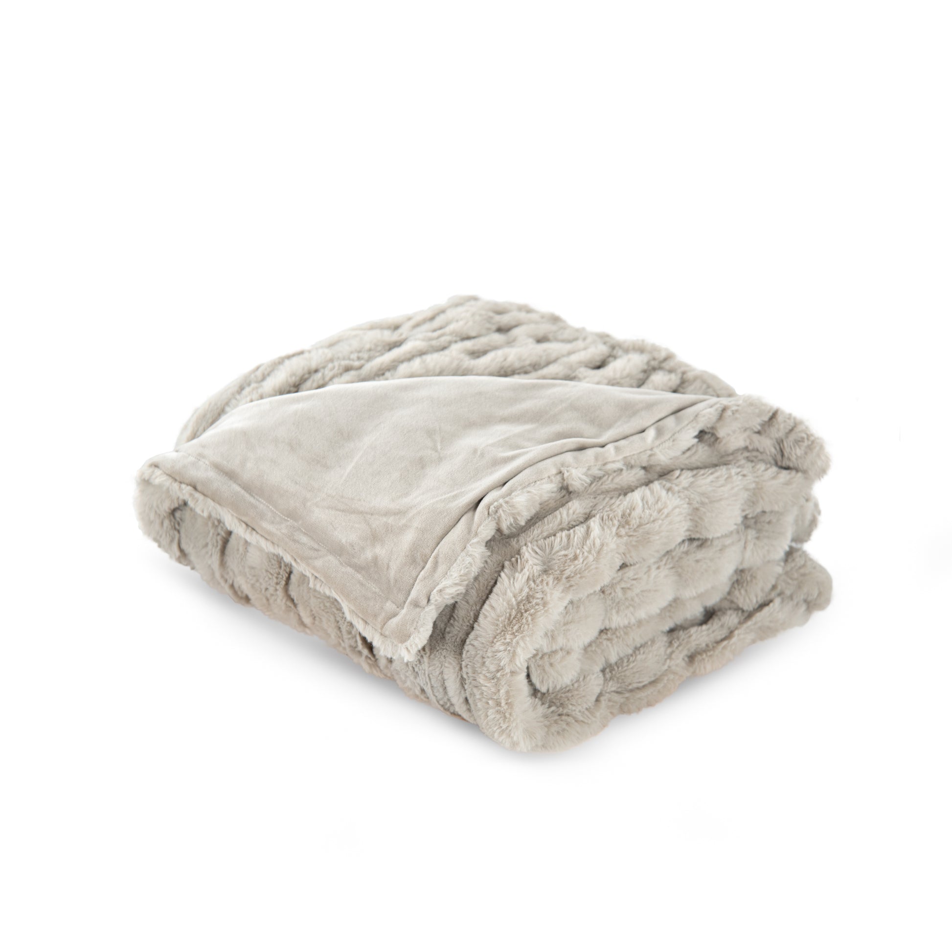 Amanda Blu Cozy Stretch Throw Blanket