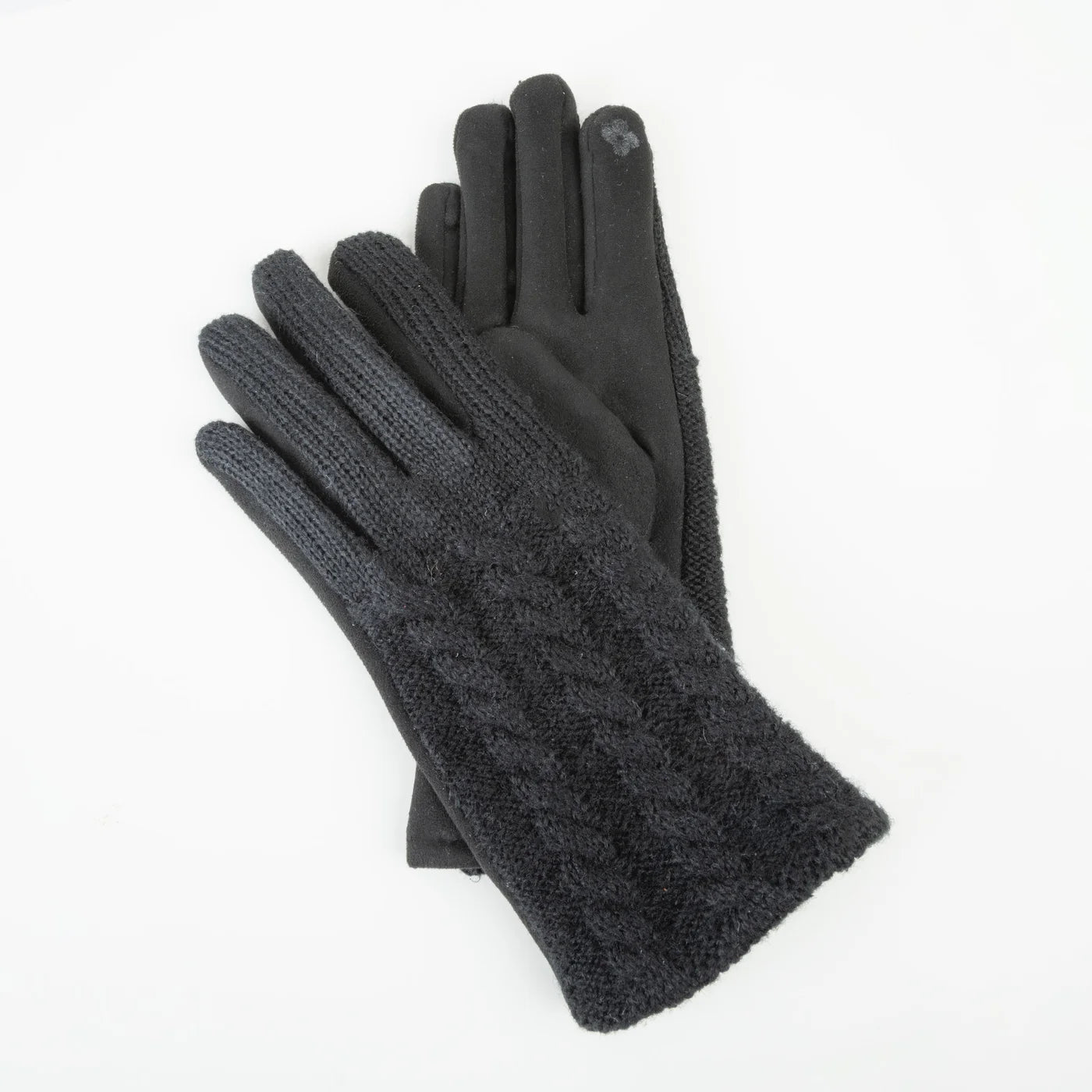 Howard's Winter Everly Cable Knit Gloves