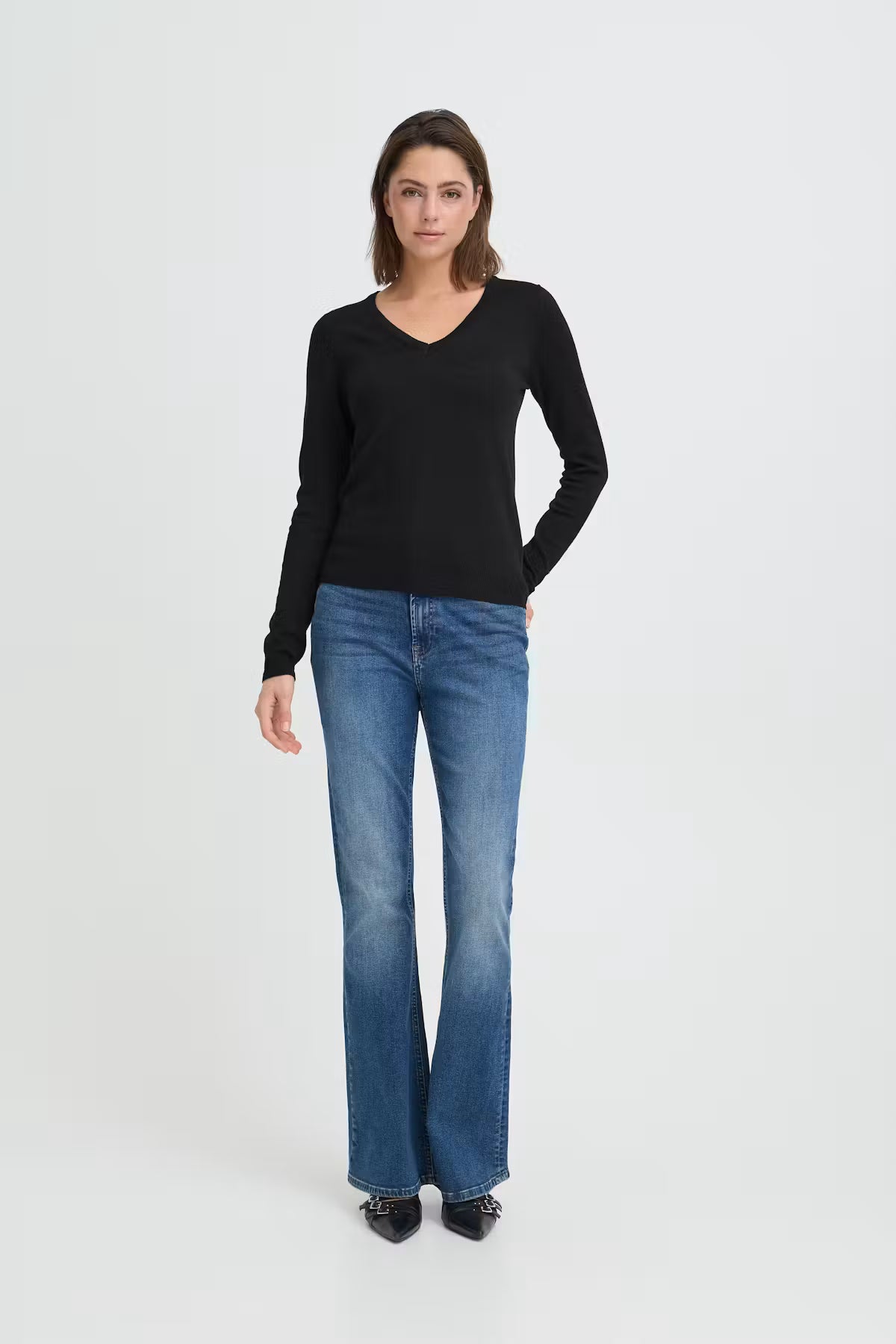 Ichi IHLULS V-Neck Pullover