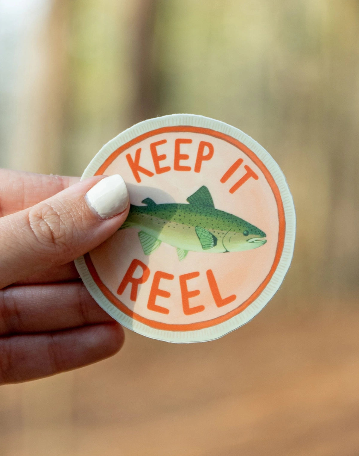 Keep It Reel Decal Sticker