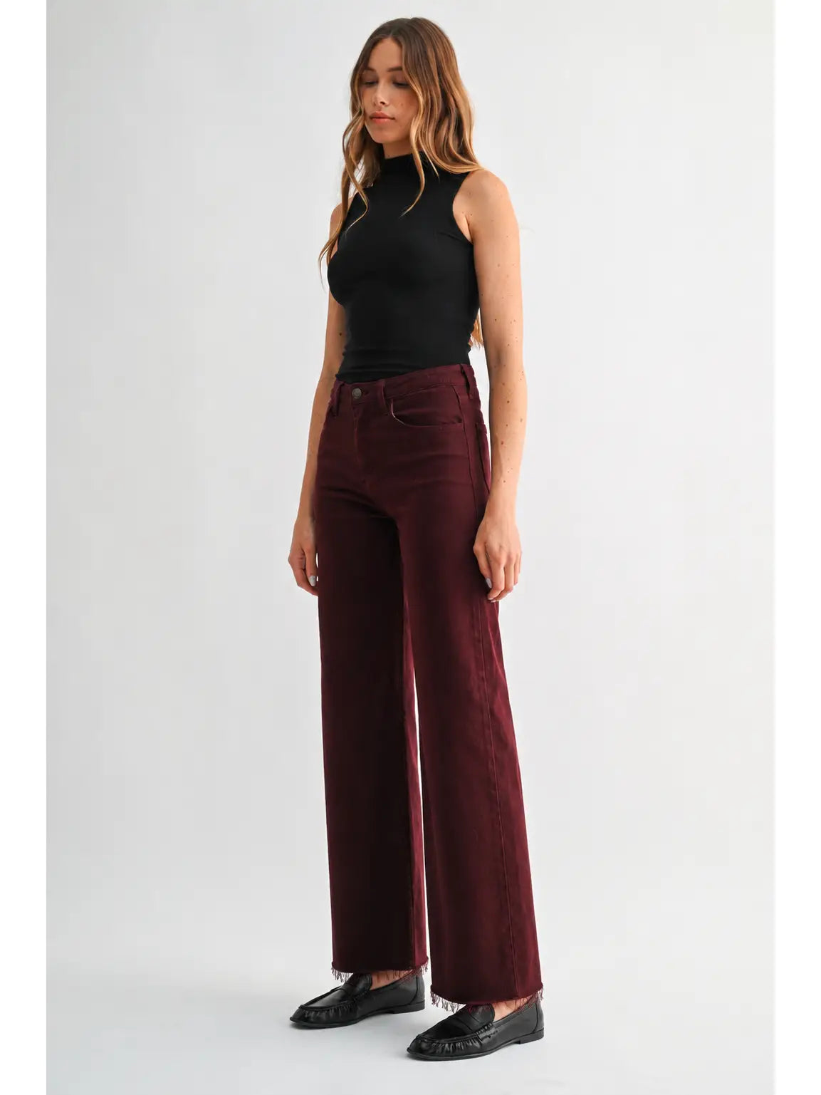 L.T.J. Paola A Line Wide Scissor Cut Jeans