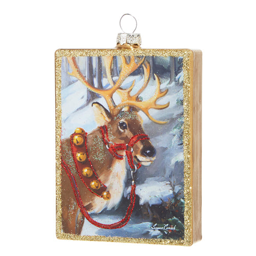 4.5" Reindeer Ornament