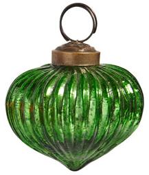 Mini Ribbed Ornament