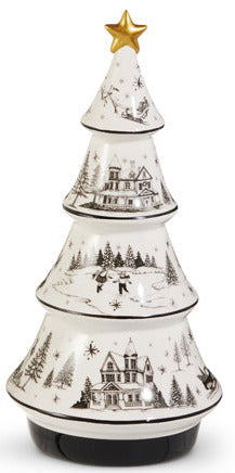 Through The Woods Ceramic Trees