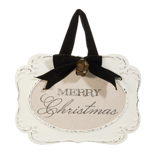 Merry Christmas Embossed Frame Ornament