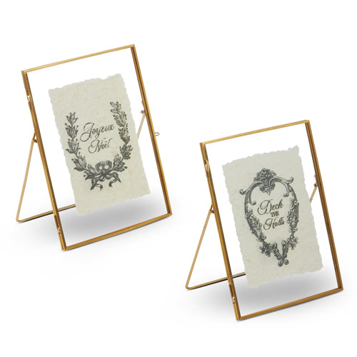 French Holiday Framed Art