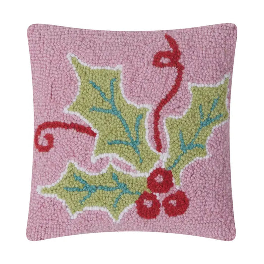 Multi Color Holly Hook Pillow