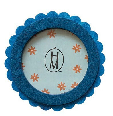 Resin Scalloped/Twisted Photo Frame