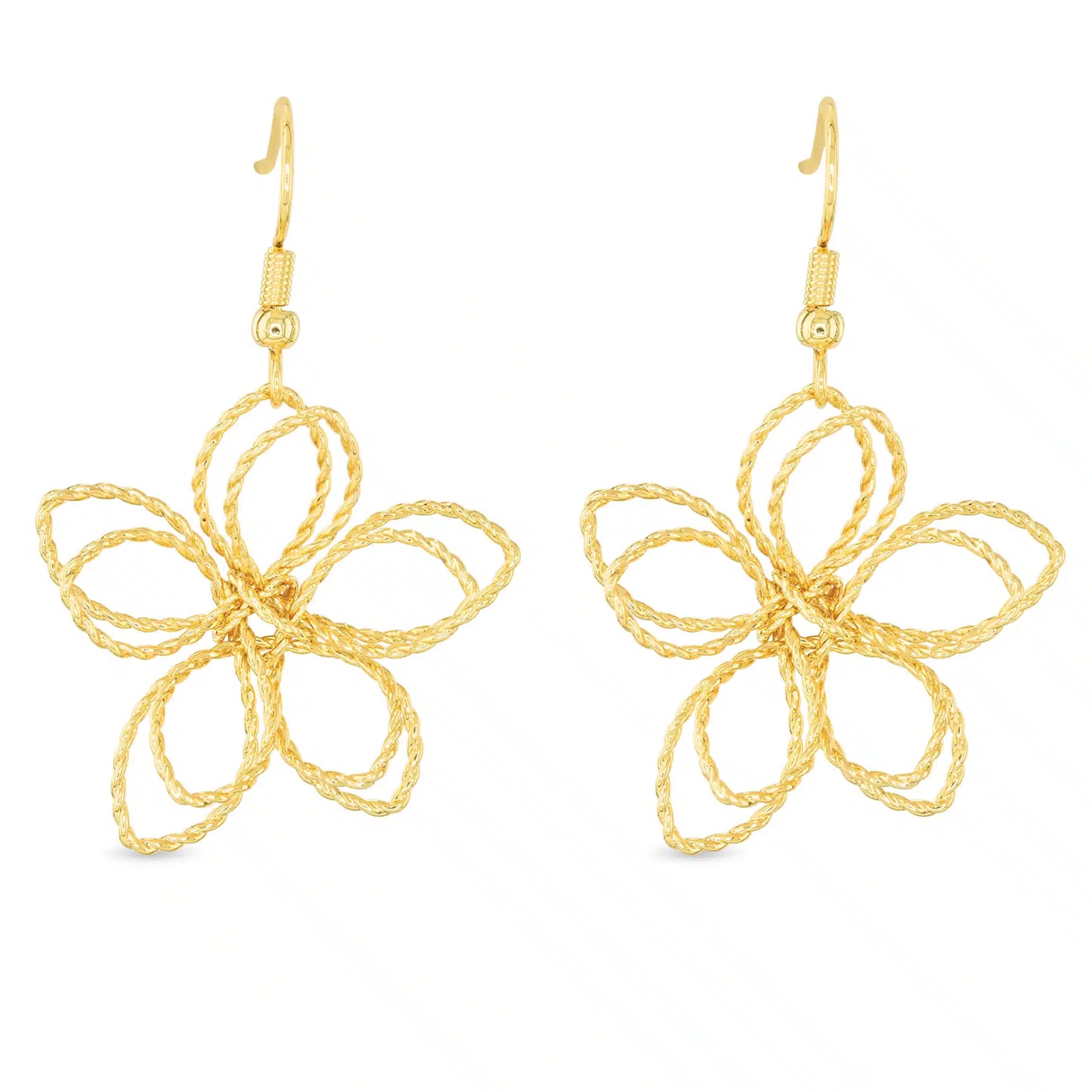 Gold Polished Willa Earrings