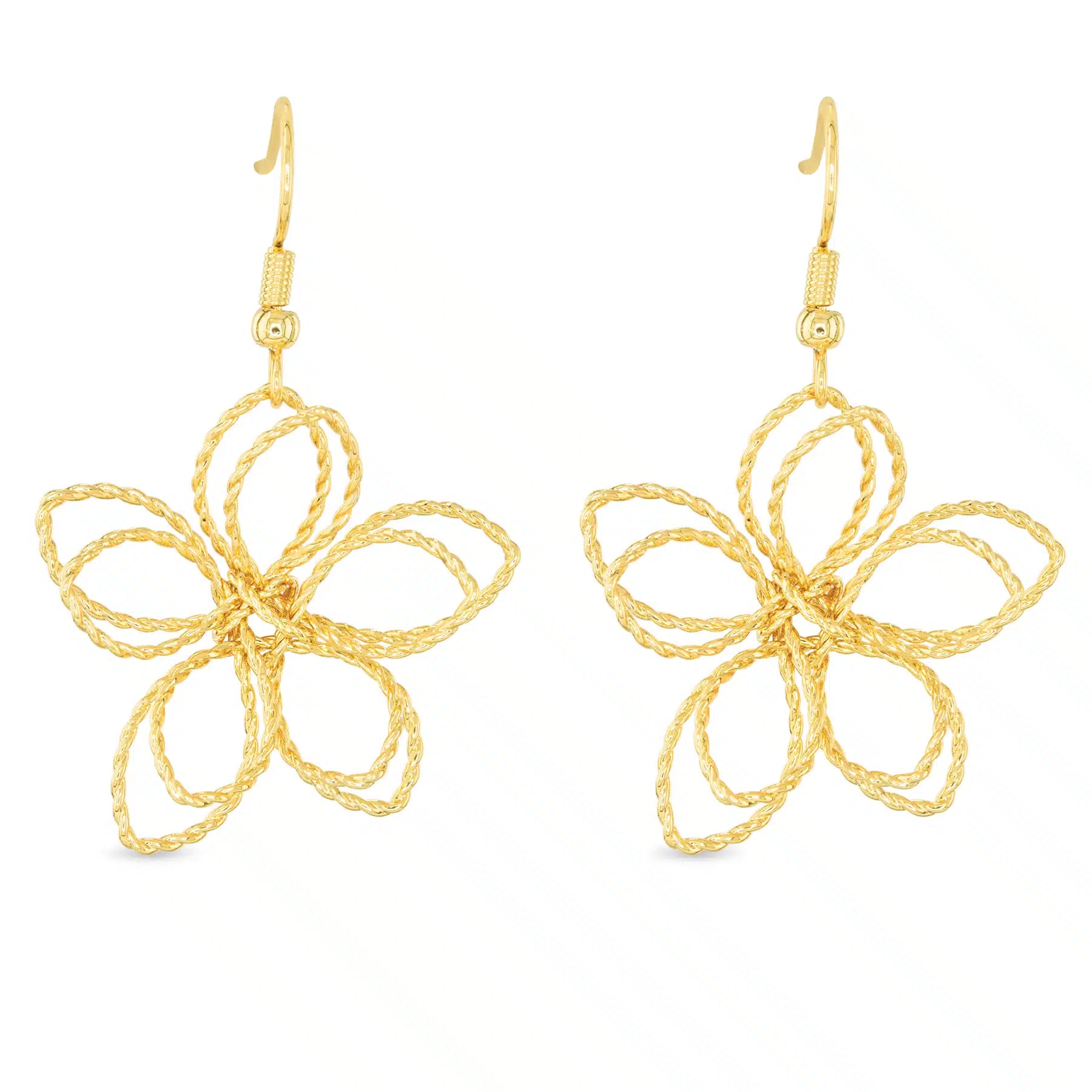 Gold Polished Willa Earrings