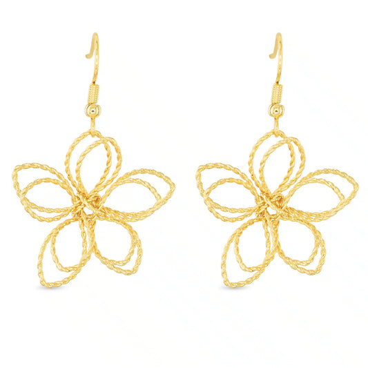 Gold Polished Willa Earrings