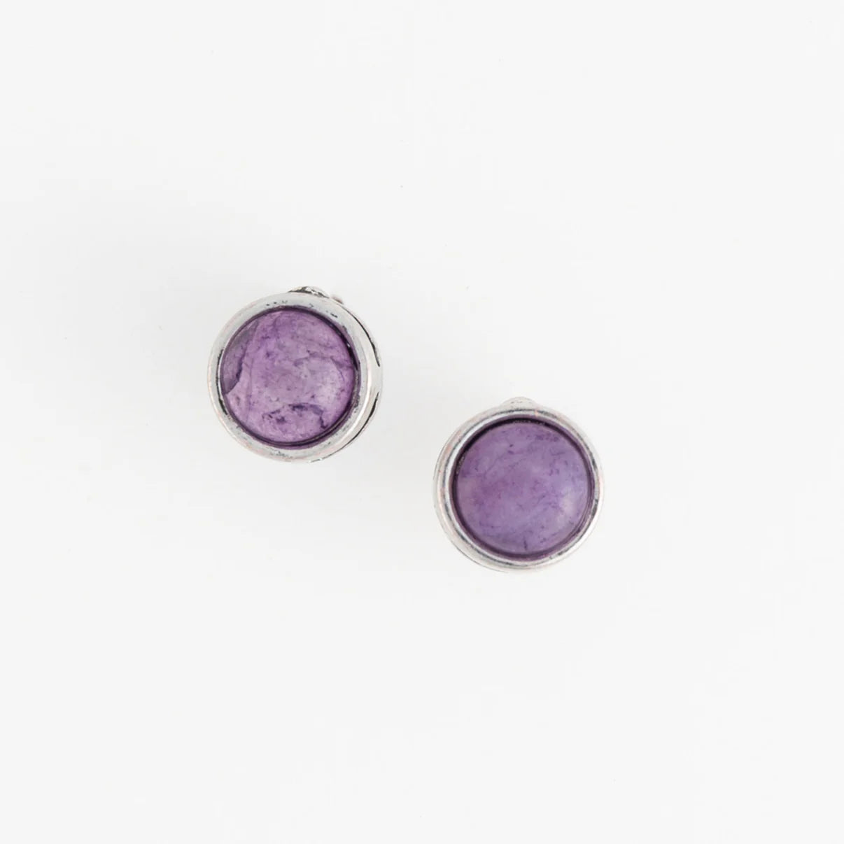 Dahlia Genuine Stone Stud Earring Assortment