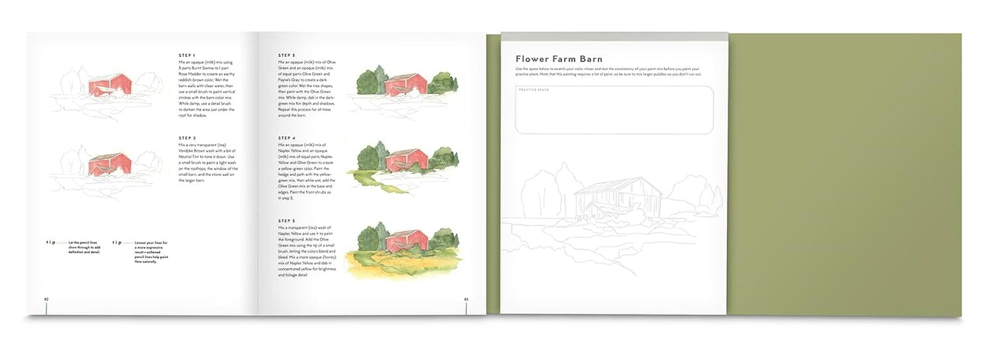 Watercolor Made Simple Workbook: Simple Techniques And Projects For Beginners And Beyond
