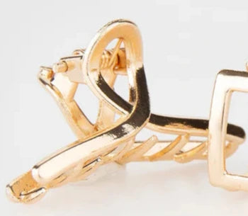 Leta Metal Rectangle Claw Clip Assortment