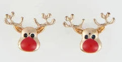 Holiday Reindeer Earring Trio