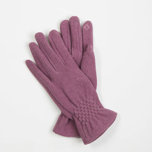Rikki Fishtail Faux Suede Glove