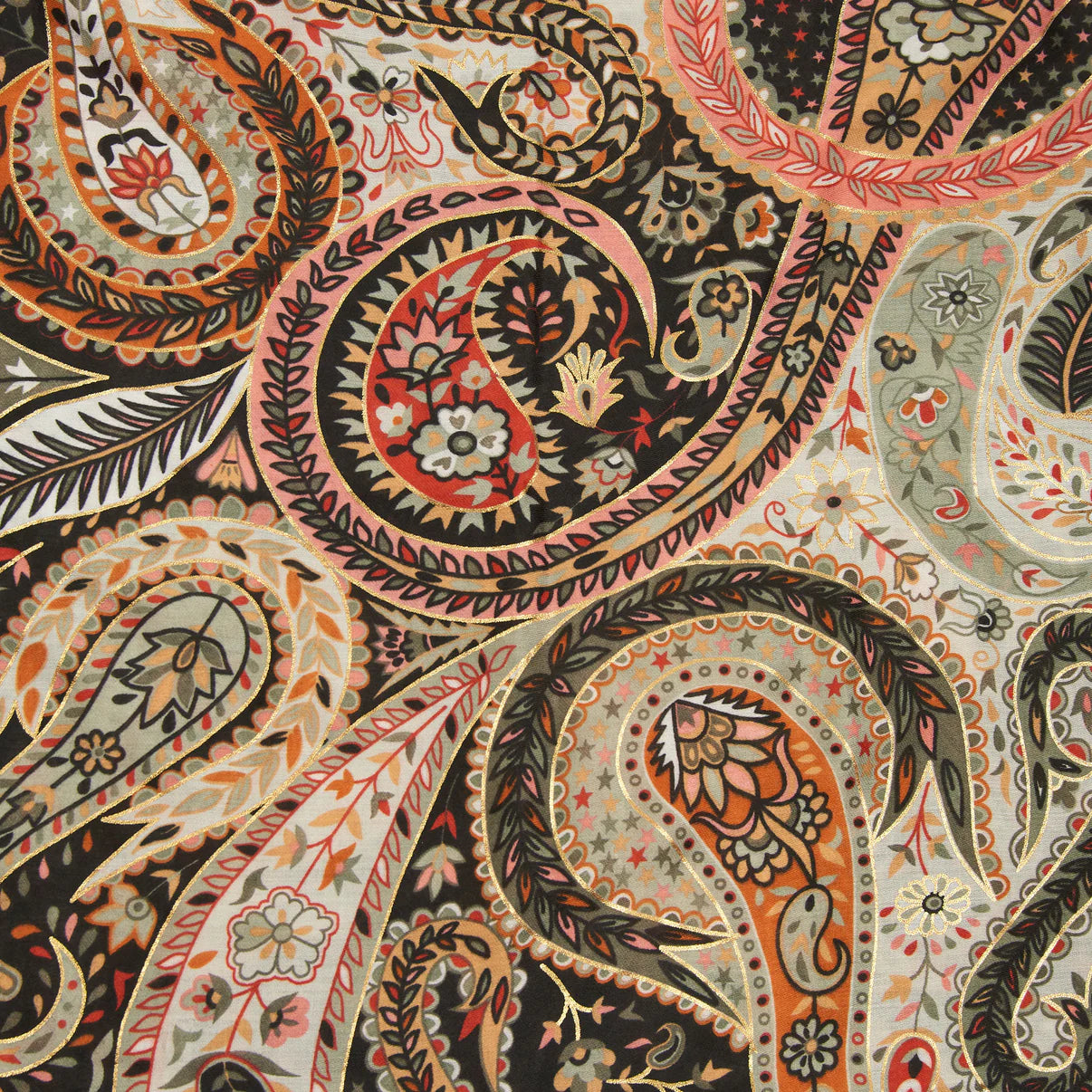 Amina Paisley Lightweight Scarf