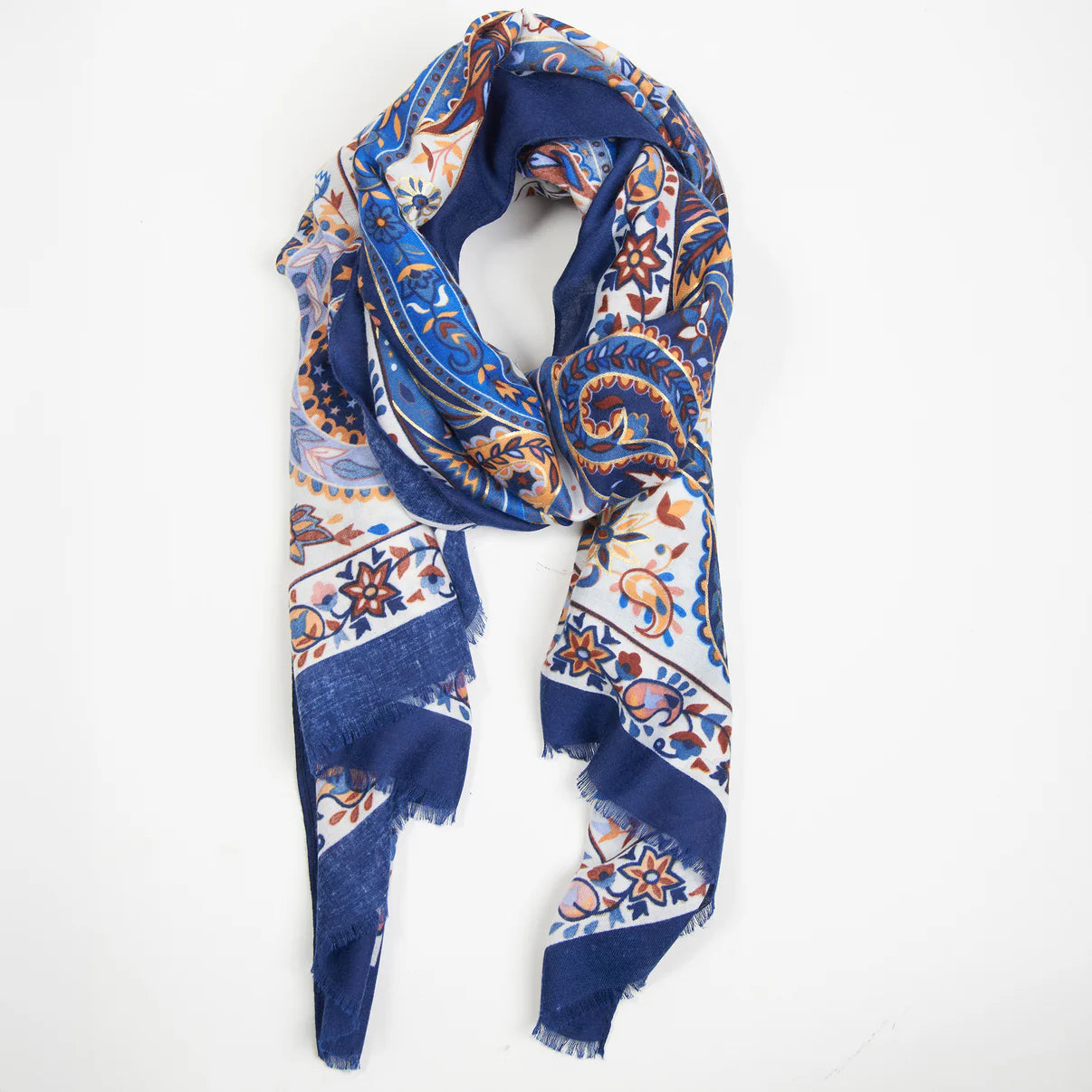 Amina Paisley Lightweight Scarf