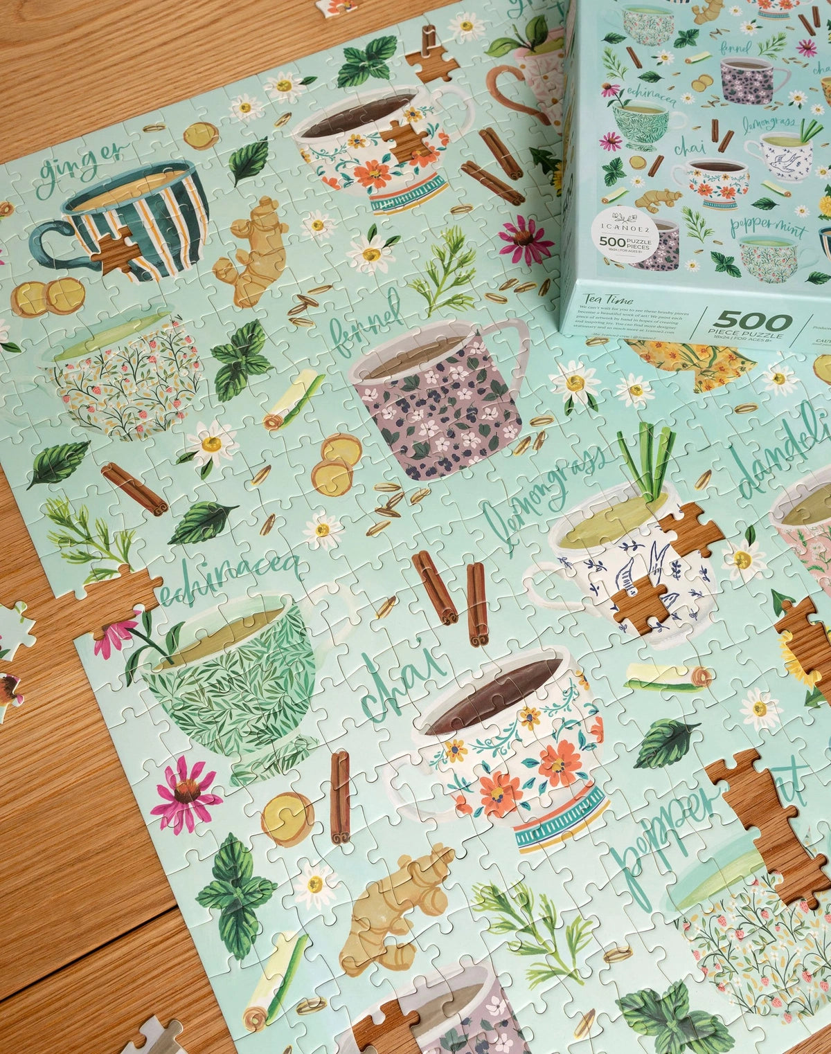 Tea Time - 500 Piece Jigsaw Puzzle