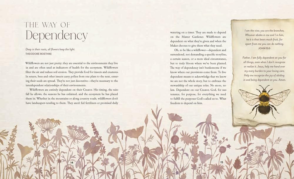 The Way of the Wildflower: Gospel Meditations to Unburden Your Anxious Soul